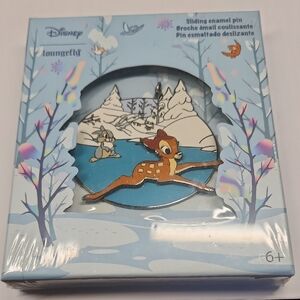 Disney Loungefly Bambi Sliding Enamel Pin Limited Edition